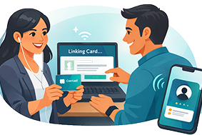 Card Programming illustration