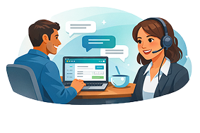 Customer Support illustration